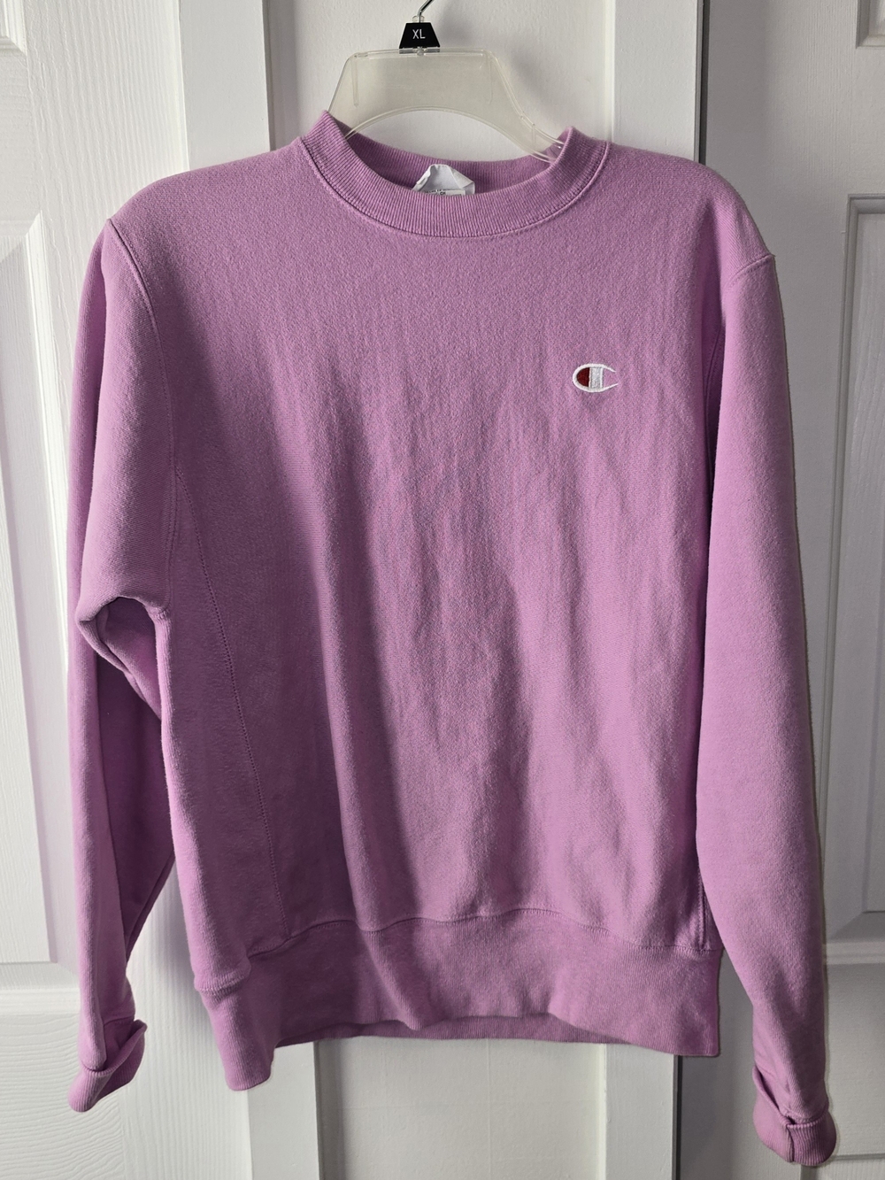 Champion Men's Crewneck Sweatshirt - Pink